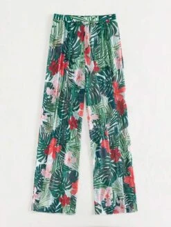 Tropical Print Cover Up Pants -Shein Clothing Store 168439502637318a036095c99e48ebc5ff81840d7b thumbnail 405x552