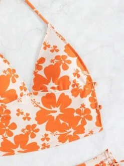 SHEIN Floral Print Halter Tie Side Bikini Swimsuit -Shein Clothing Store 1684721295dd845fa15c032154de8a8e5bfe9b9807 thumbnail 405x552
