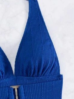 Solid Halter Neck Backless One Piece Swimsuit -Shein Clothing Store 16850660094b4b8d8261c69414280cd909b65c33c2 thumbnail 405x552