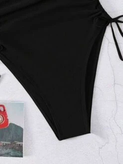 Drawstring Side One Piece Swimsuit -Shein Clothing Store 1685093891afc3dc9d3d8c222f55a8498daf52513d thumbnail 405x552