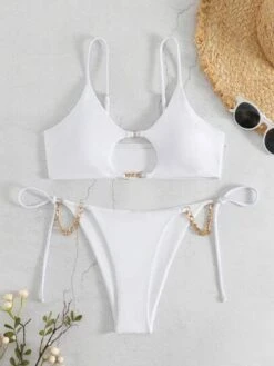 Chain Linked Cut Out Tie Side Bikini Swimsuit -Shein Clothing Store 16854967141a9b1f041978ad6d2bda9f4dae4f38b9 thumbnail 405x552