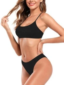 Solid Bikini Swimsuit -Shein Clothing Store 1685950253b9e7afe924a04bc030b704f8325d2555 thumbnail 405x552