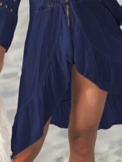 Guipure Lace Insert Flounce Sleeve Ruffle Hem Tie Front Kimono -Shein Clothing Store 1686288966aa69d0f6da51c007df40724bac3033d5 thumbnail 405x552