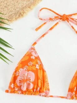 Floral Halter Triangle Bikini Swimsuit With Beach Skirt -Shein Clothing Store 1686534716d224b4e1dfae5cb84b98c3493818e854 thumbnail 405x552