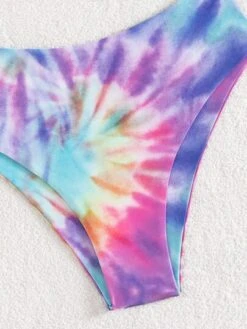 Tie Dye Knot Front Bikini Swimsuit -Shein Clothing Store 1686534957a2c43f5260f593d216ded2f7fa307e5c thumbnail 405x552