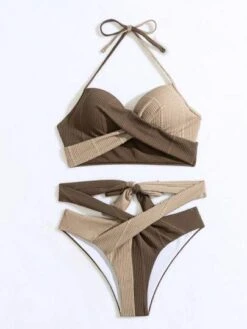 Color Block Wrap Push Up Bikini Swimsuit -Shein Clothing Store 1687249582140086f87cc707f733ed80589a241e6d thumbnail 405x552