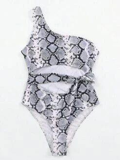Snakeskin Print One Shoulder One Piece Swimsuit -Shein Clothing Store 1687756244db6e7e3c21794fe1a8df021fba85c9bd thumbnail 405x552