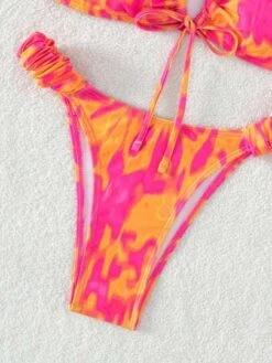 Allover Print Frill Trim Drawstring Bikini Swimsuit -Shein Clothing Store 168776809631d1d0776335de455a5822dd875f5a33 thumbnail 405x552