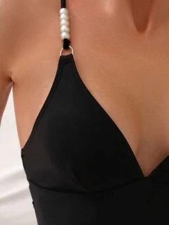 Solid Plunging Neck Cami One Piece Swimsuit -Shein Clothing Store 1687849129e6d1d18b5f258a652a6103295ae009b3 thumbnail 405x552