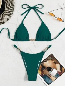 Chain Linked Halter Triangle Bikini Swimsuit -Shein Clothing Store 1689155487bd7067faca39c0e8c5232e1dceba1576 thumbnail 405x552
