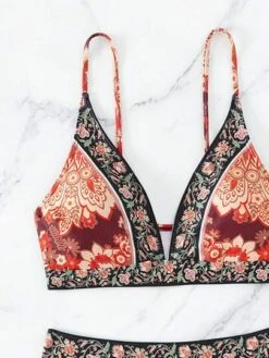 Floral Print High Waisted Bikini Swimsuit -Shein Clothing Store 168982569160bde3d98cadf2f934c49532e6ab4cb5 thumbnail 405x552