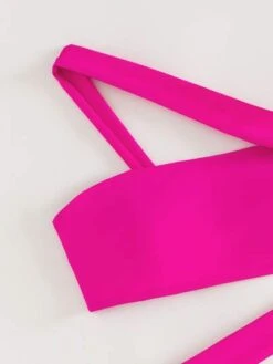 Women's One-Piece Swimsuit One Shoulder Pure Color One Piece Swimsuit -Shein Clothing Store 1689918258cc3f5c708b3c549617e96be3a156d836 thumbnail 405x552