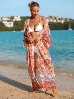 Floral Printed Front Open Sun Protection Kimono -Shein Clothing Store 1689934419040013b176e2875311ffa7deaf6104db thumbnail 405x552