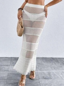 Hollow Out Split Thigh Cover Up Skirt Without Bikini -Shein Clothing Store 16914776233689d3c4be779ab1957952fd90d20cd0 thumbnail 405x552