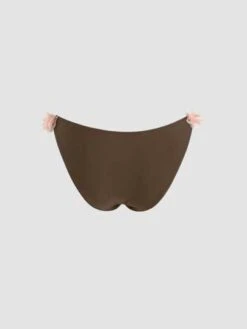 Women's Sexy Floral Applique Swimwear Bottom